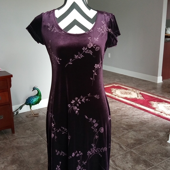 DJ& Co. Purple Sz 6 Small Dress - Picture 1 of 6